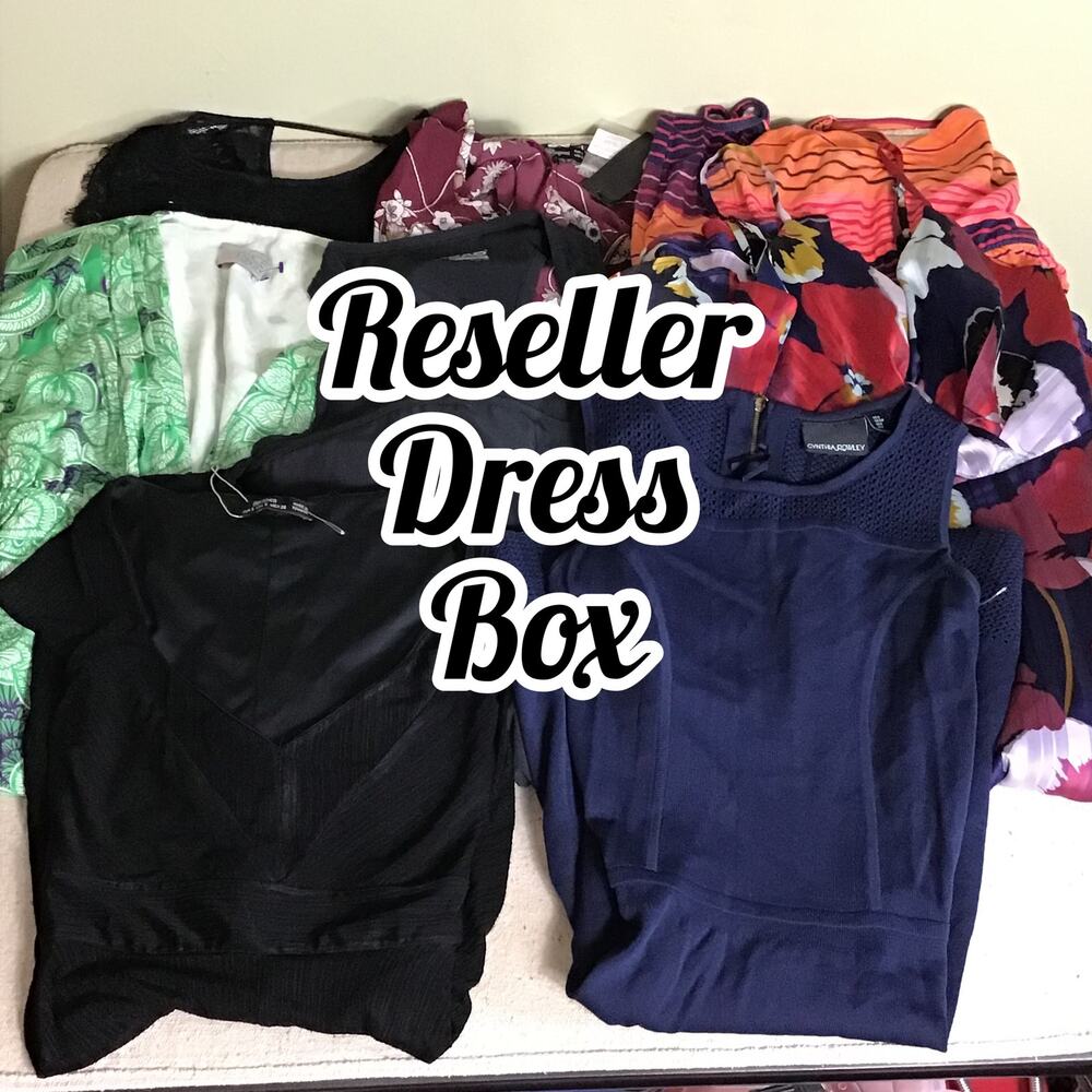 Women's Reseller Dress Box Size Sm/ XS 8 Pieces Pre owned - NWT